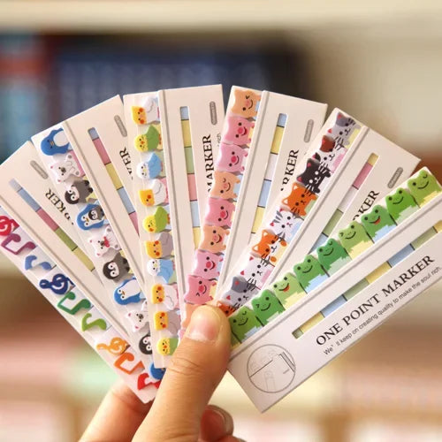 Benkyo Studios // Chibi Animal Mini Post-its