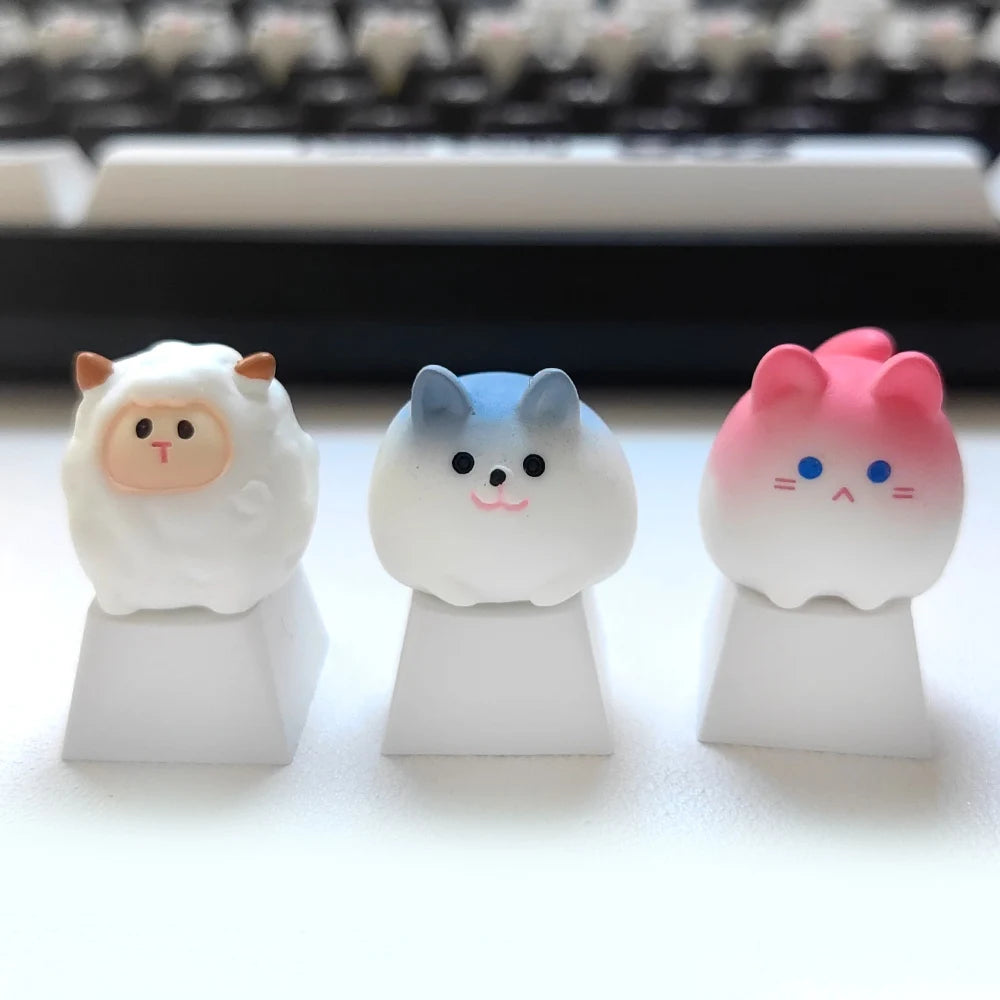Benkyo Studio // Chibi Animal Keycap