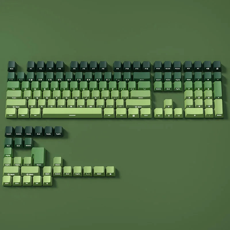 Benkyo Studio // Matte Gradient Keycaps (130 Key)