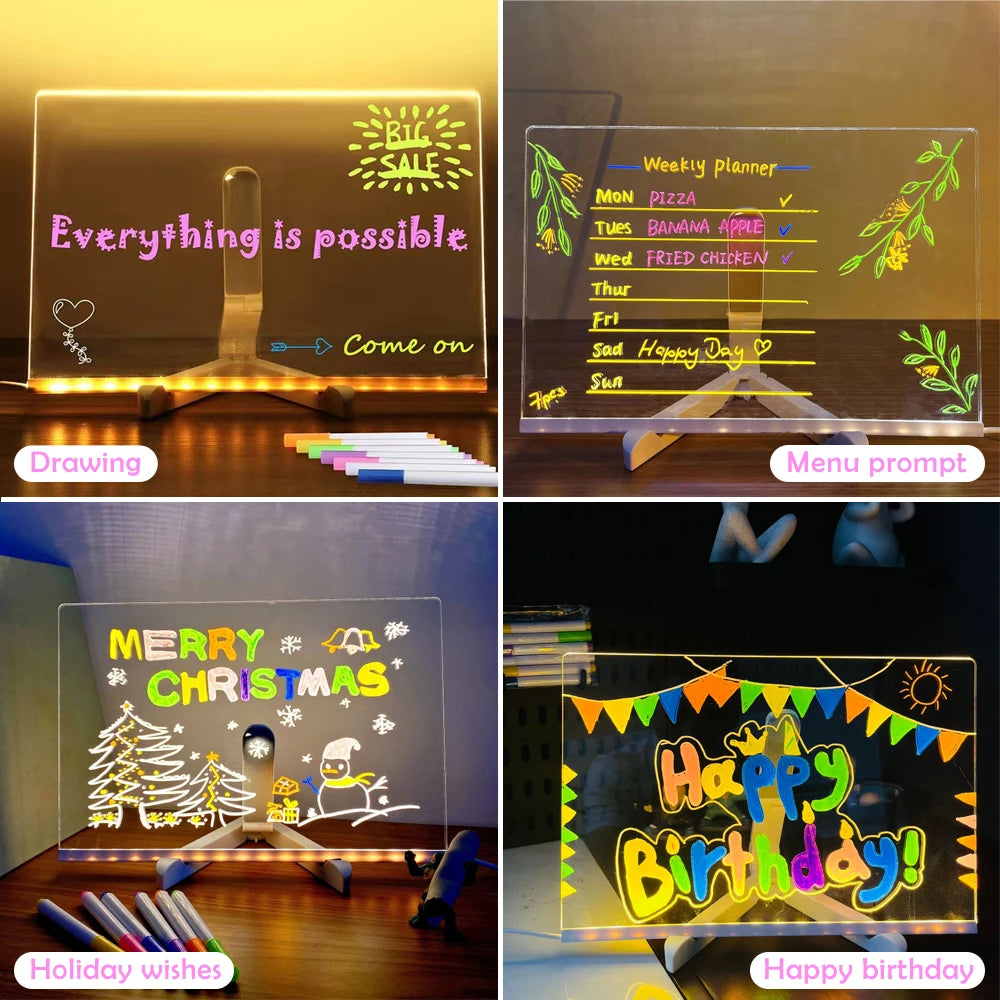 Benkyo Studio // LED DIY Message Board