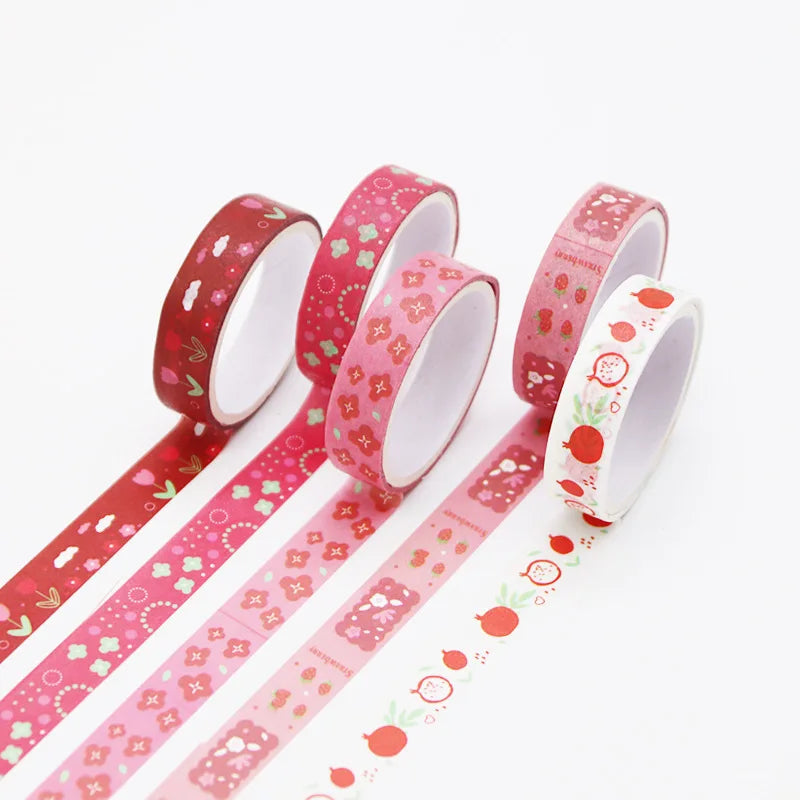Benkyo Studios // 5 Pack Pastel Washi Tapes