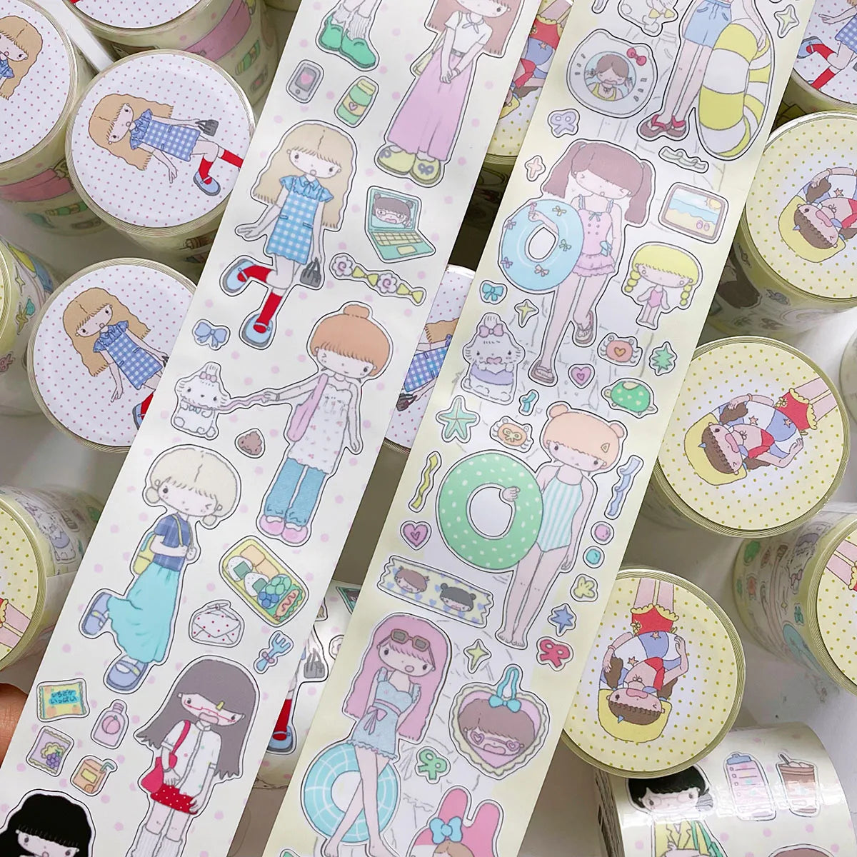 Benkyo Studio // Kawaii Girls Washi Tape