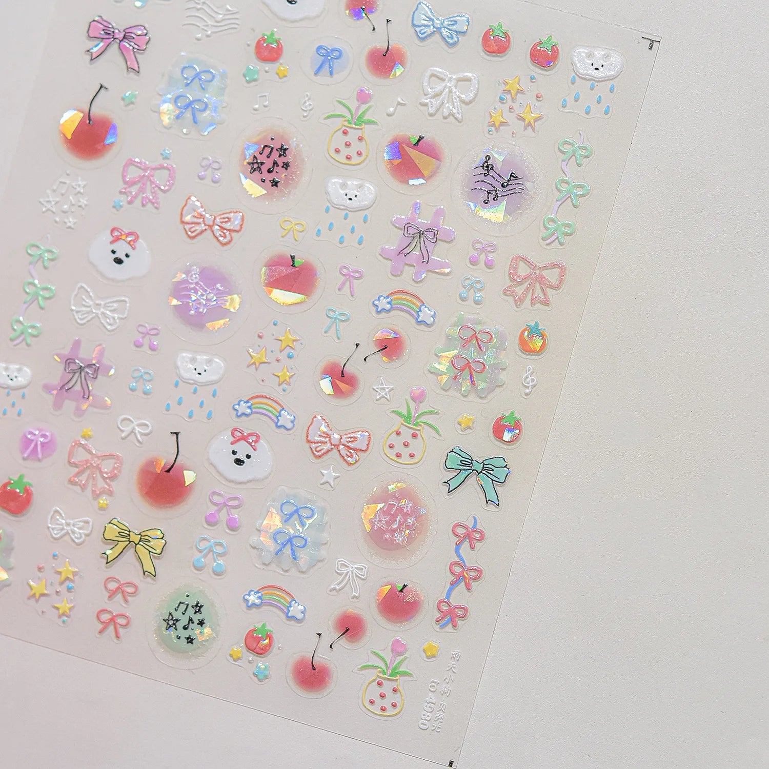 Benkyo Studios // Kawaii Nail Stickers