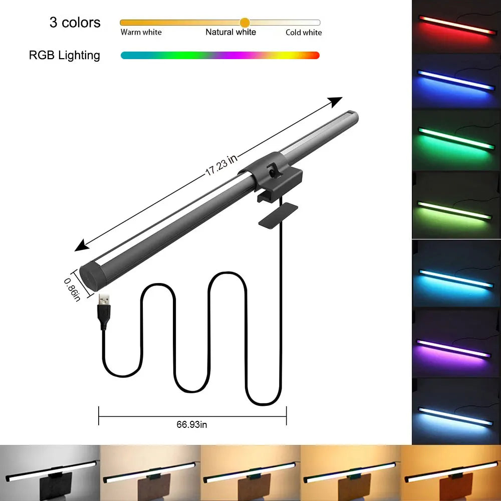Benkyo Studio // USB Powered Premium LED Light Bar