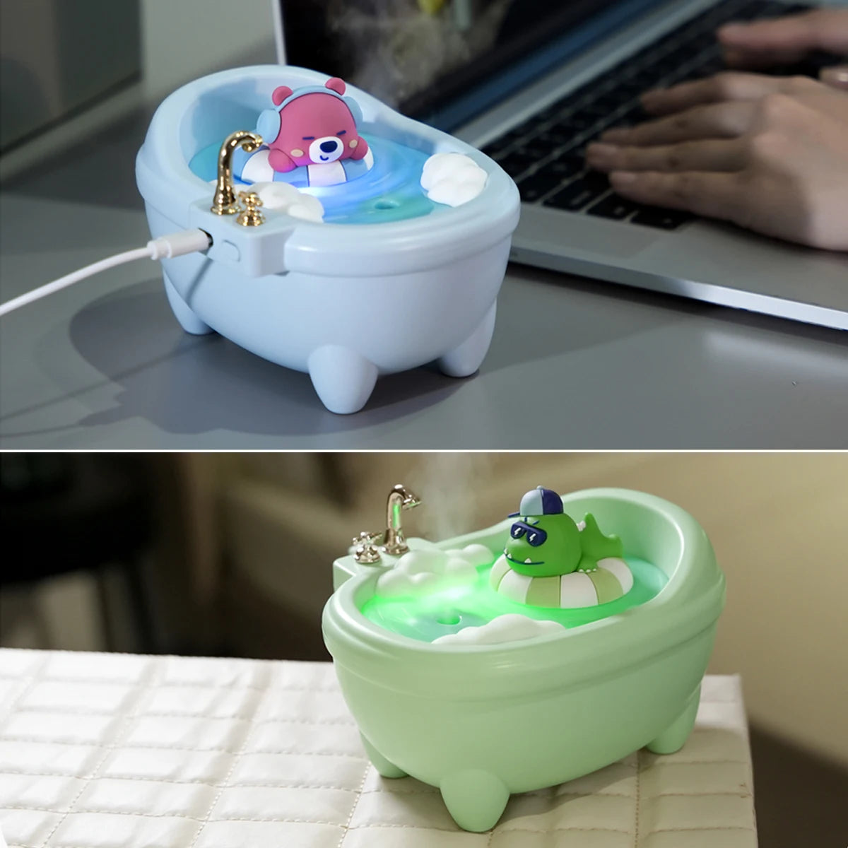 Benkyo Studio // Chibi Bathtub Humidifier