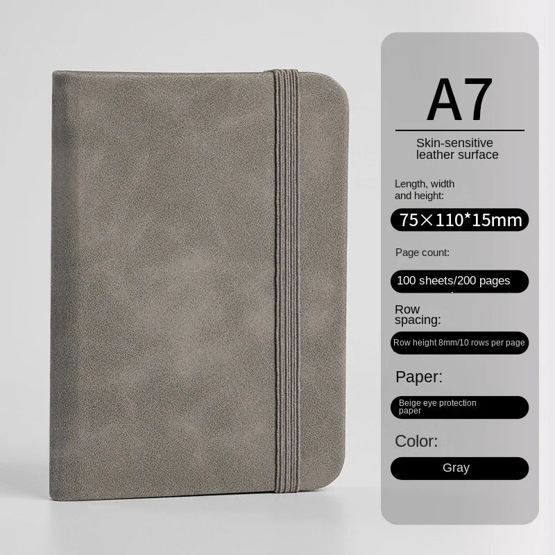 Benkyo Studios // Japanese Sheepskin Mini-Notebook