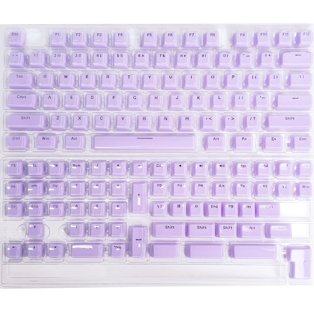 Benkyo Studio // Crystal Translucent Keycaps (132 Key)