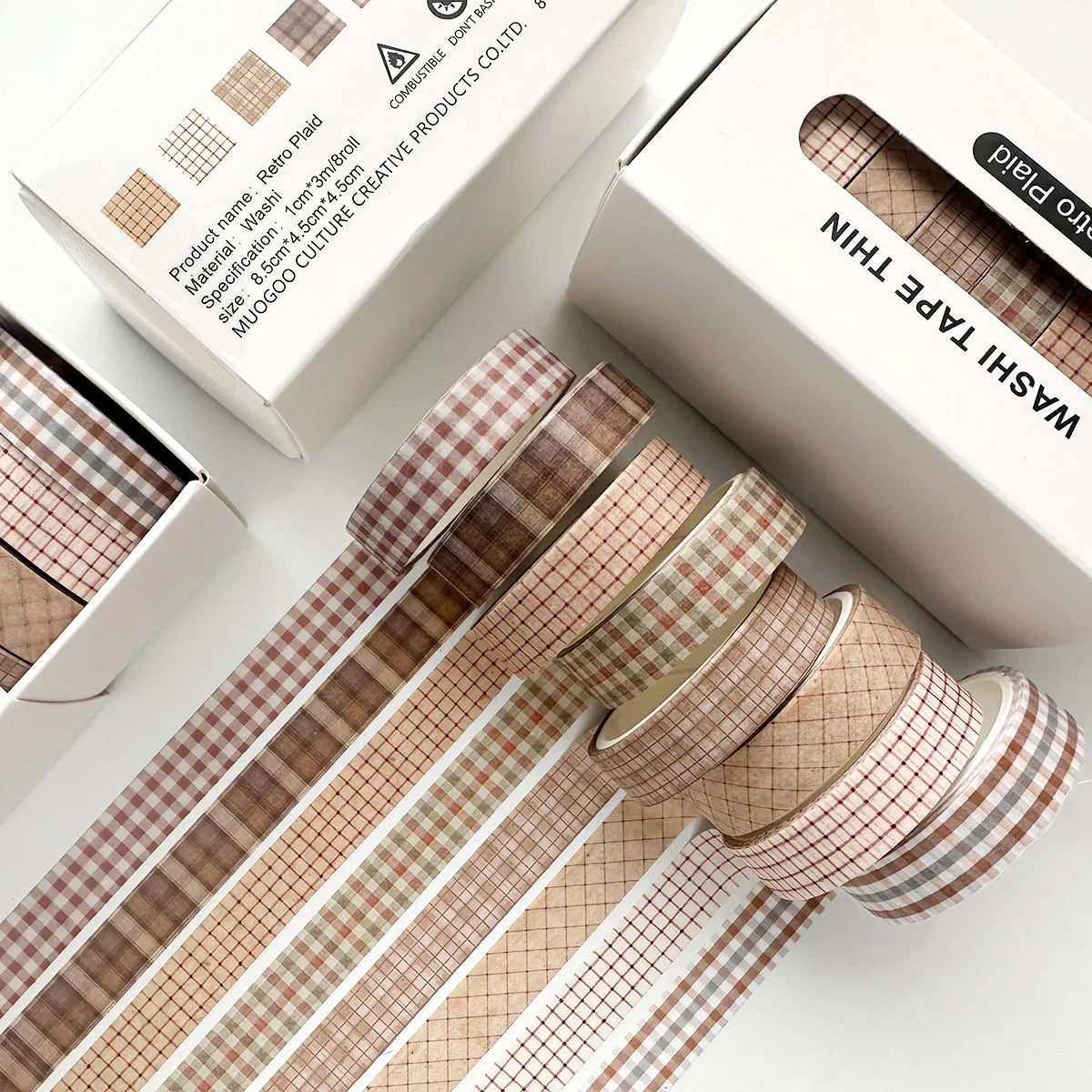 Benkyo Studio // Vintage 8-Pack Washi Palletes