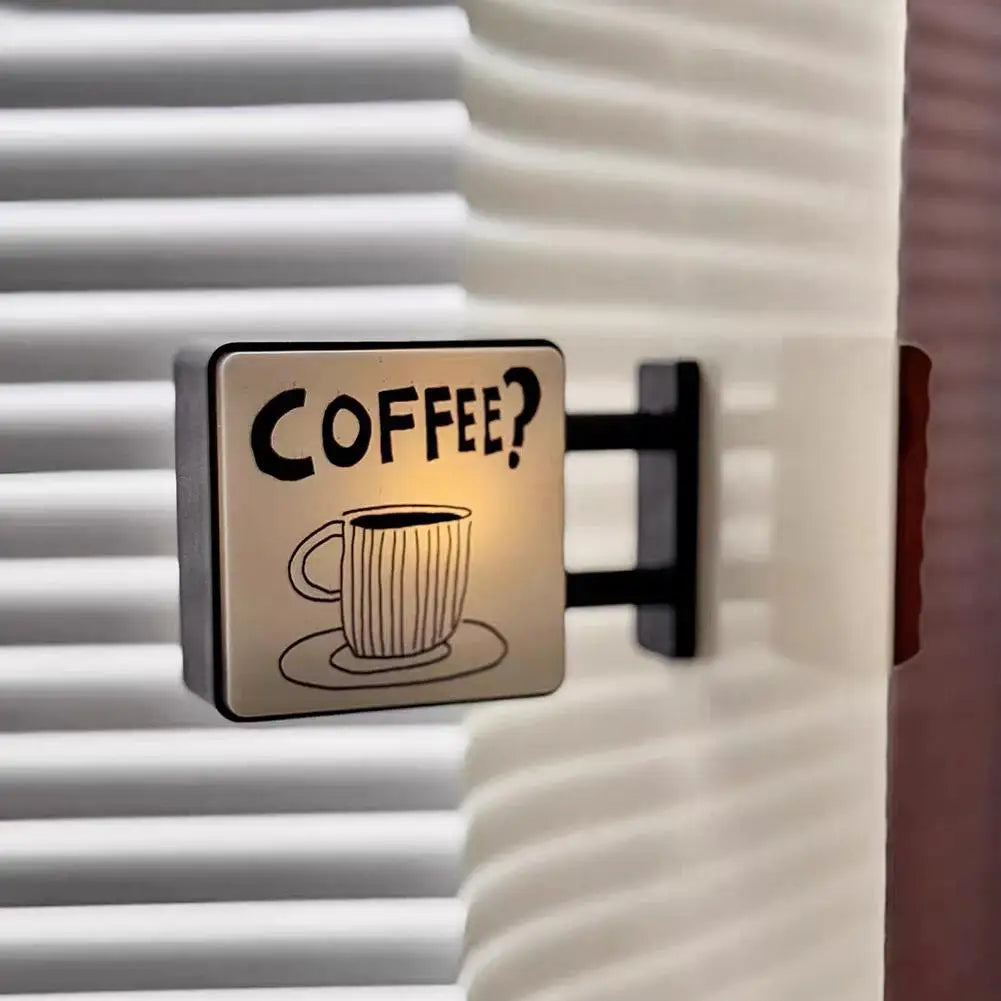 Benkyo Studio // Coffee Shop Sign Magnets