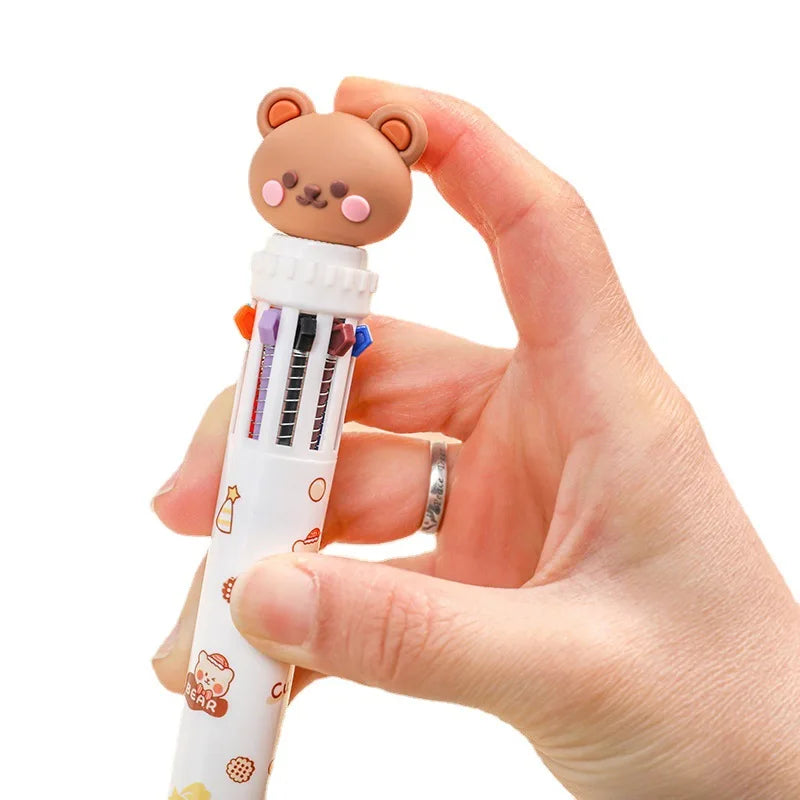 Benkyo Studios // 10 Colour Chibi Bear Pen