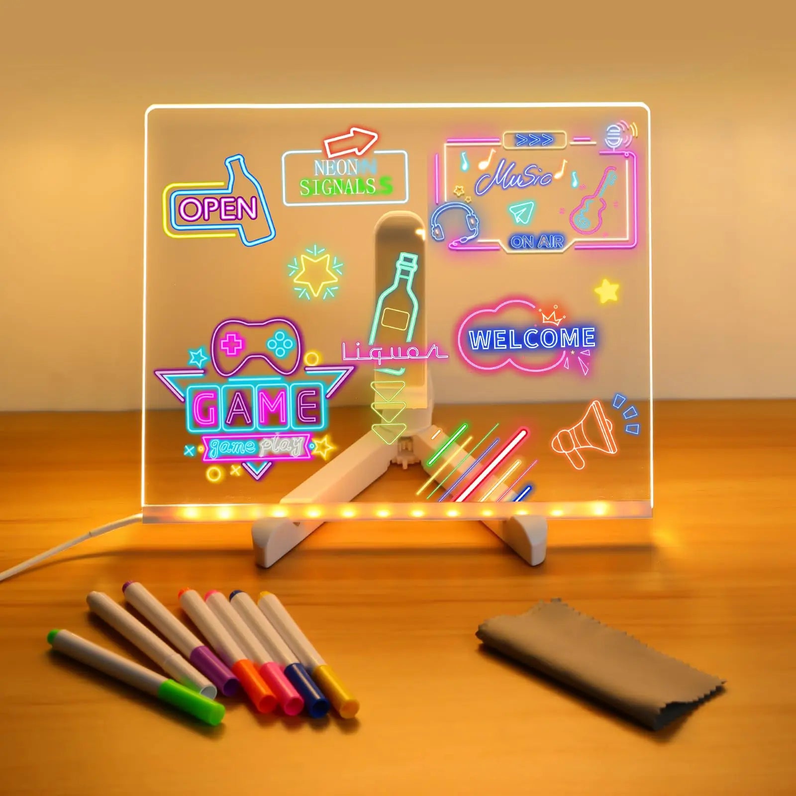 Benkyo Studio // LED DIY Message Board