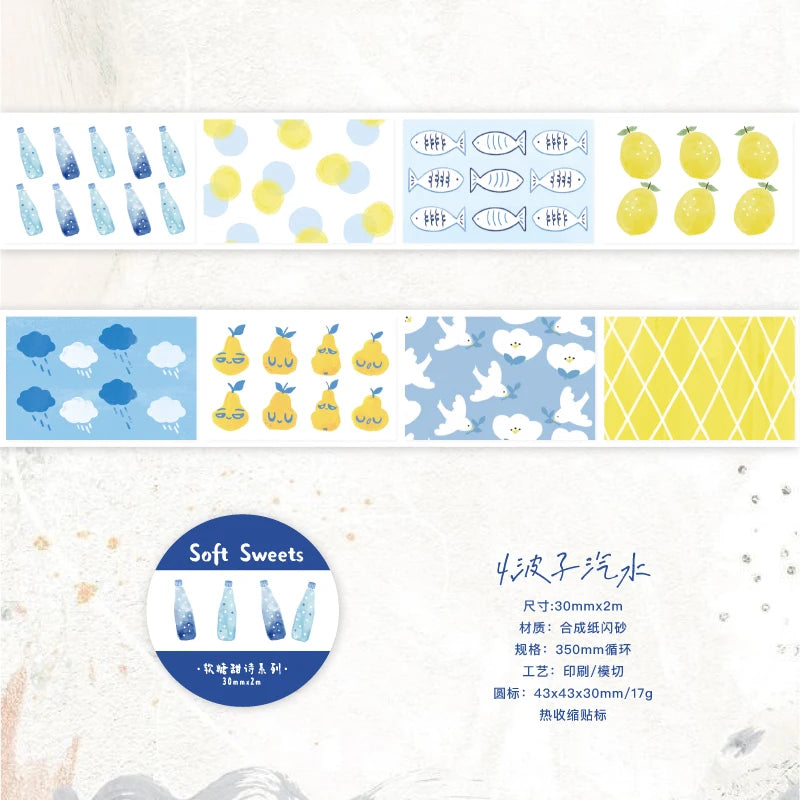 Benkyo Studio // Soft Sweets Washi Portfolio