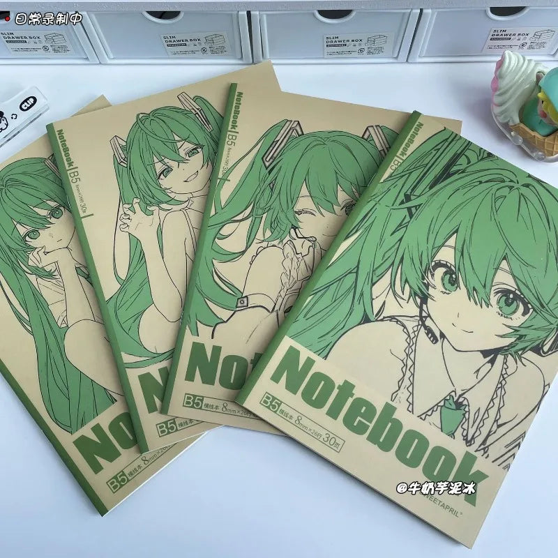 Benkyo Studio // Miku Notebook