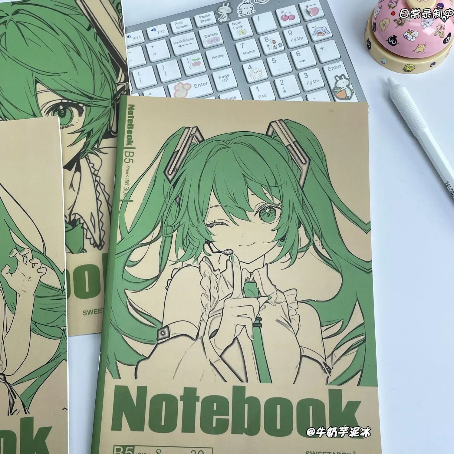 Benkyo Studio // Miku Notebook
