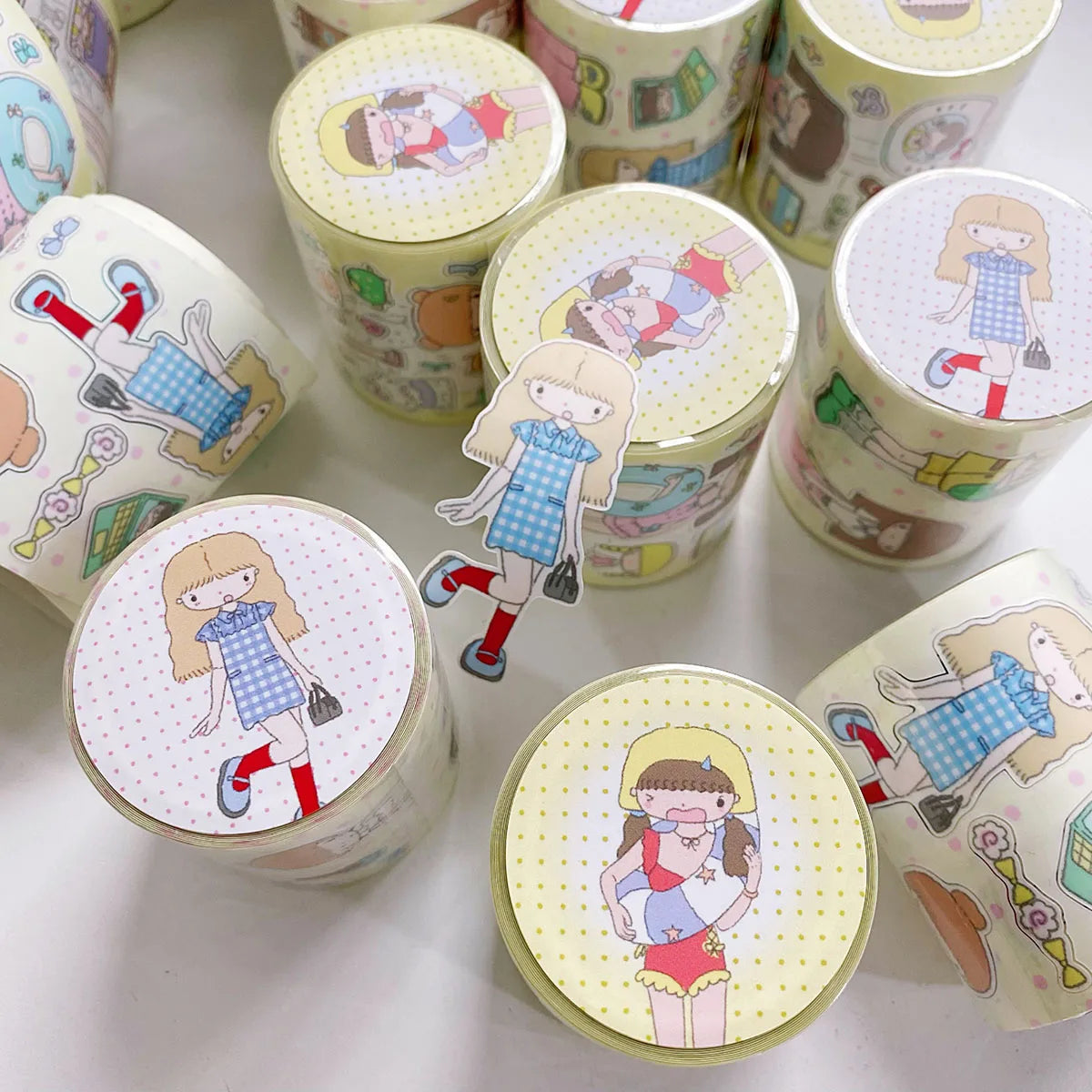 Benkyo Studio // Kawaii Girls Washi Tape