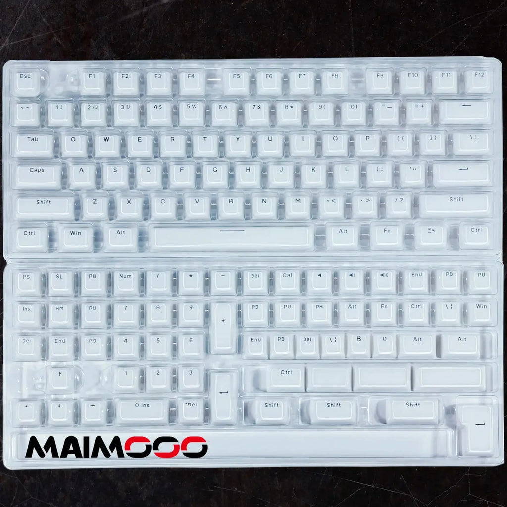 Benkyo Studio // Crystal Translucent Keycaps (132 Key)