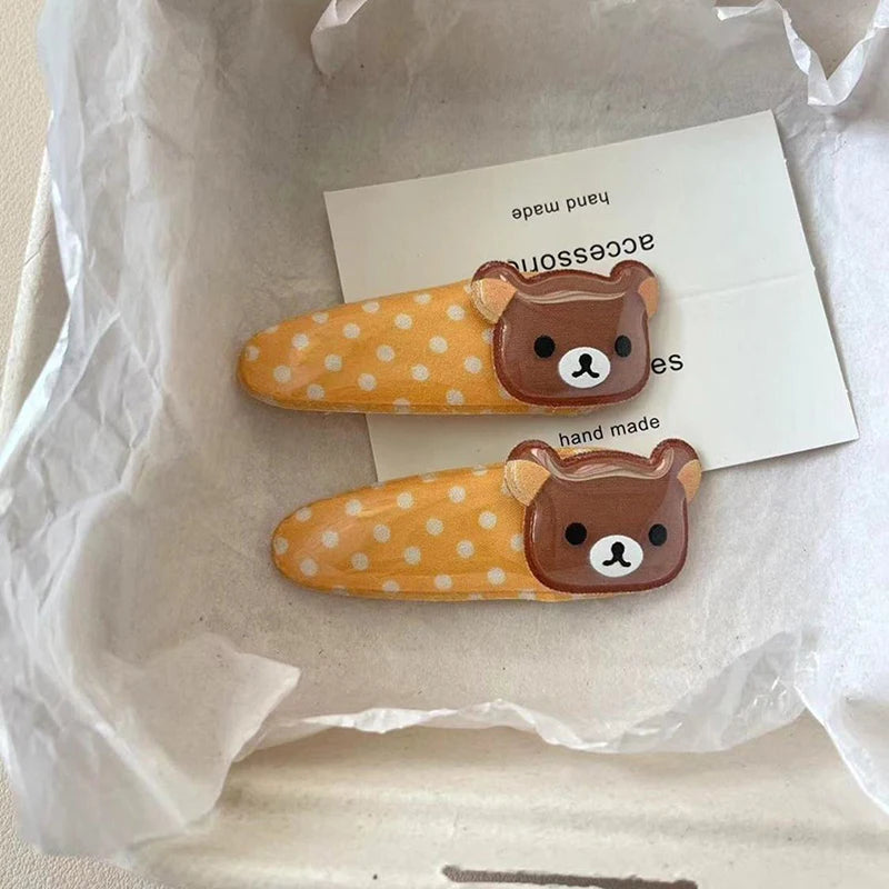 Benkyo Studios // Chibi Bear Hair clips