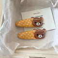 Benkyo Studios // Chibi Bear Hair clips