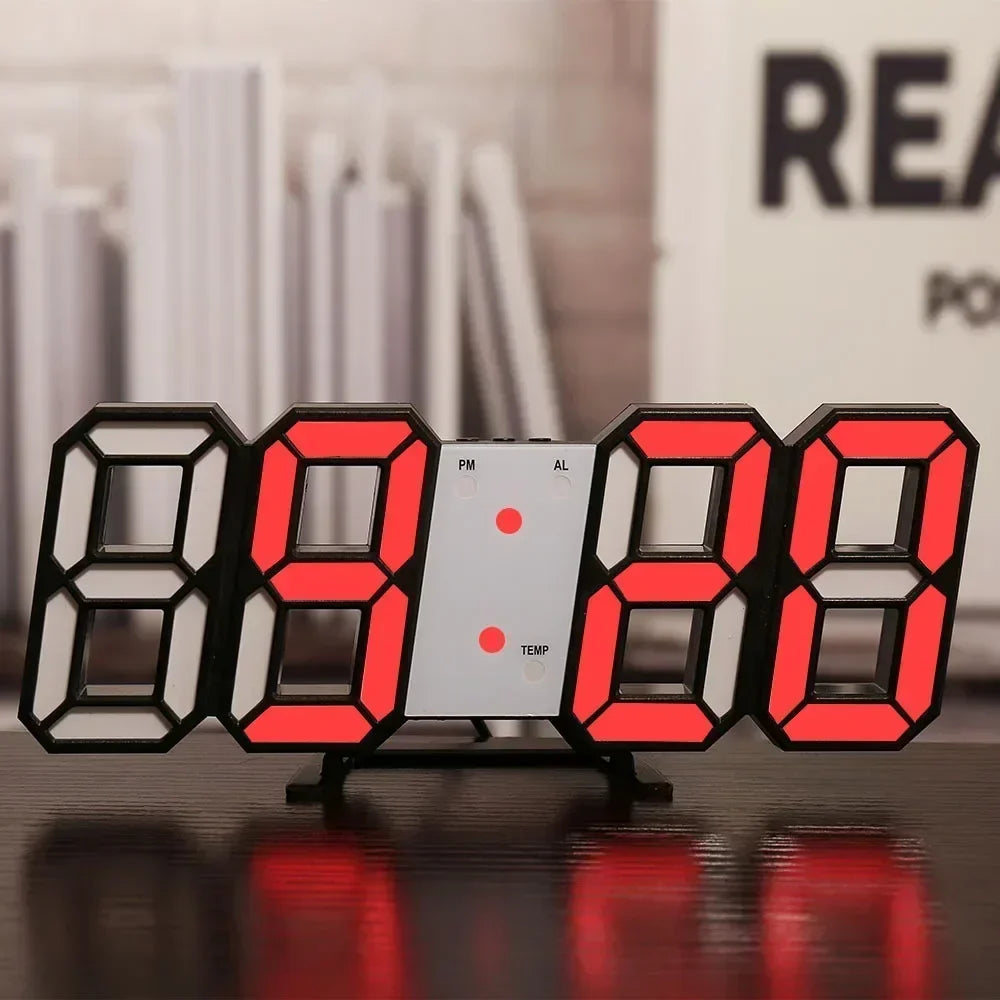 Benkyo Studio // 3D LED Digital Clock