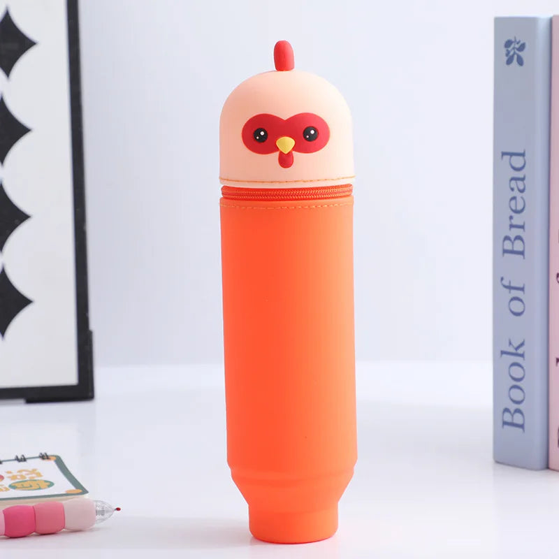 Benkyo Studios // Chibi Animal Pencil Cases