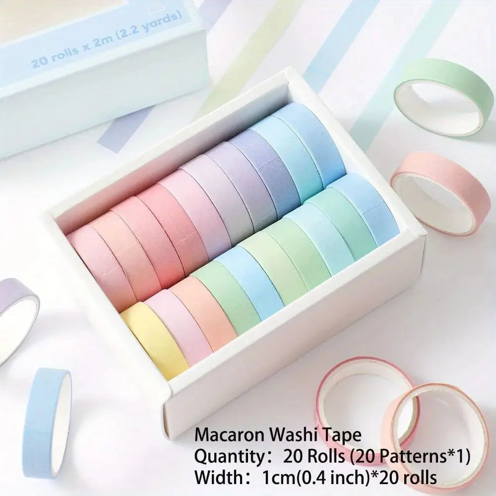 Benkyo Studio // 20-Pack Washi Basics Range