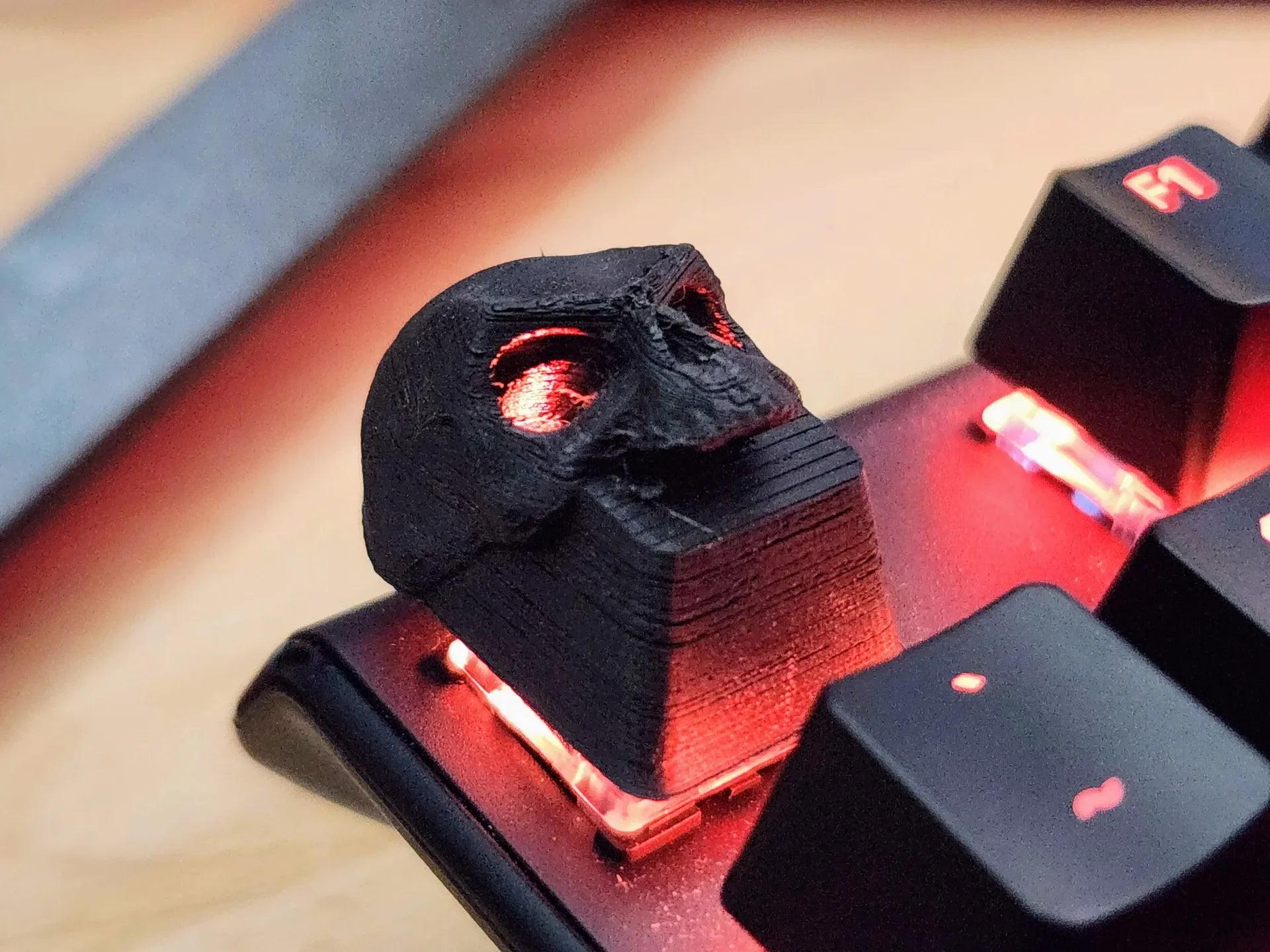 Benkyo Studio //  Skull Keycap
