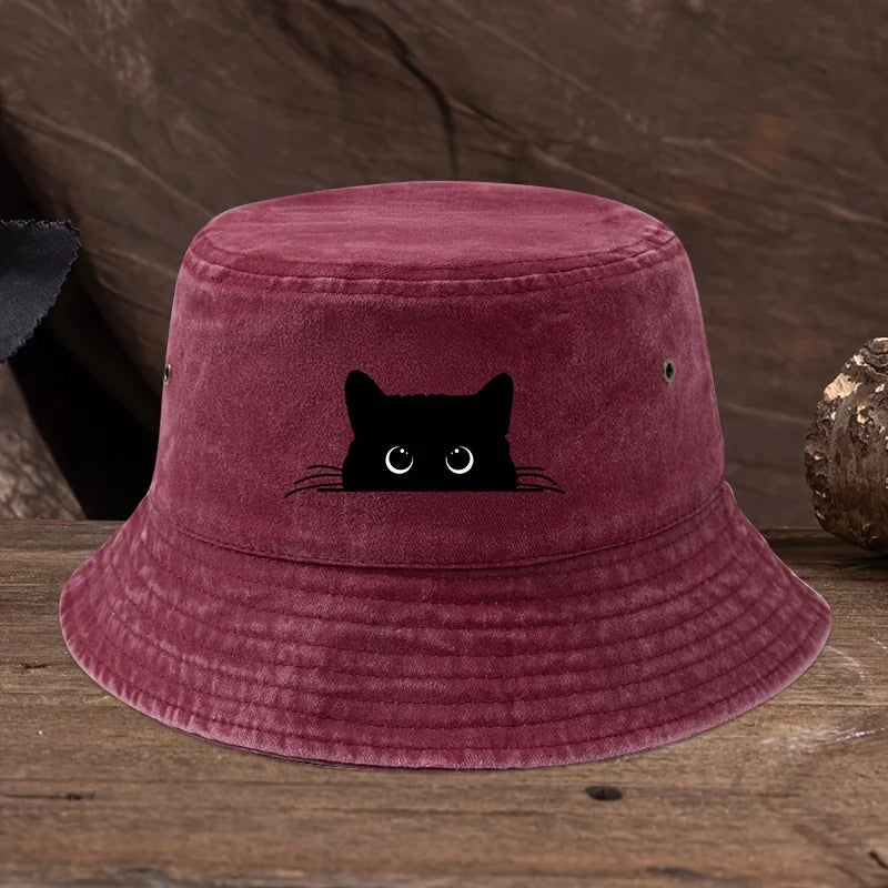 Benkyo Studios // Kuroneko Series | Kuro-chan Bucket Hat