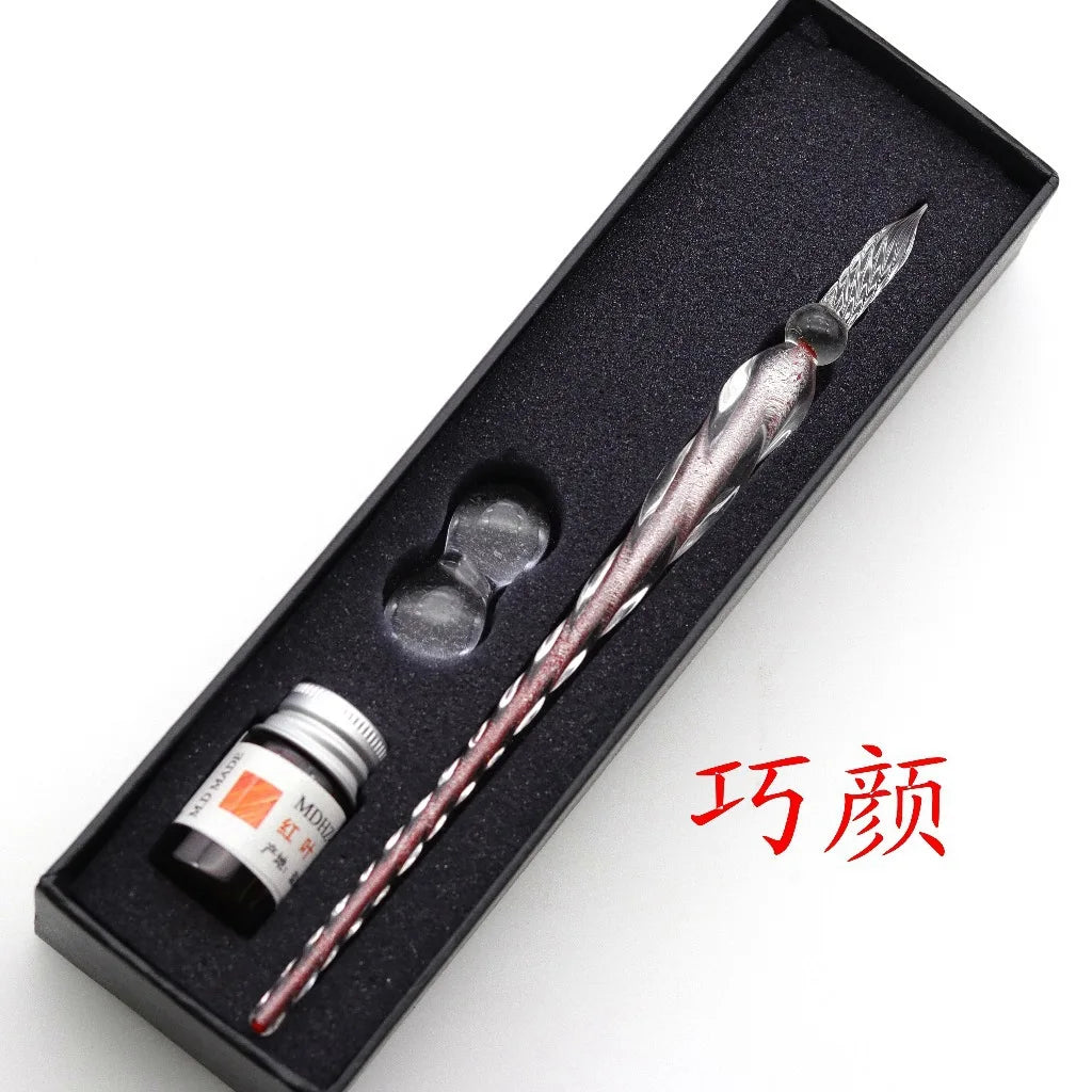 Benkyo Studios // Real Crystal Dipping Pen