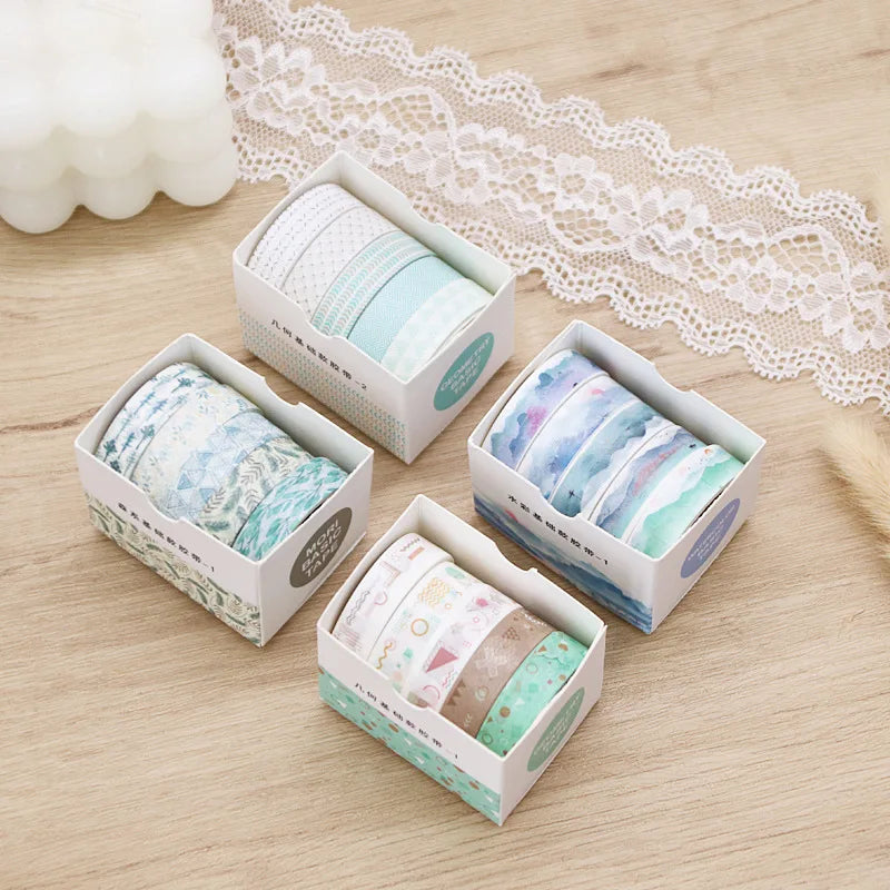 Benkyo Studios // 5 Pack Pastel Washi Tapes