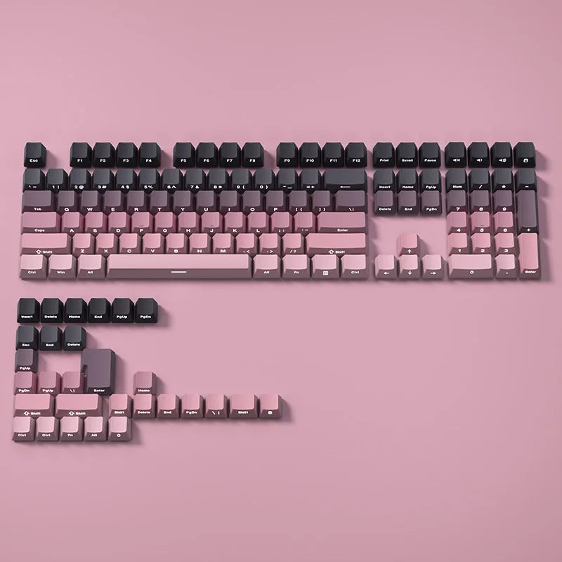 Benkyo Studio // Matte Gradient Keycaps (130 Key)