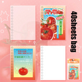 Benkyo Studio // Aesthetic Tomato Ringbinder