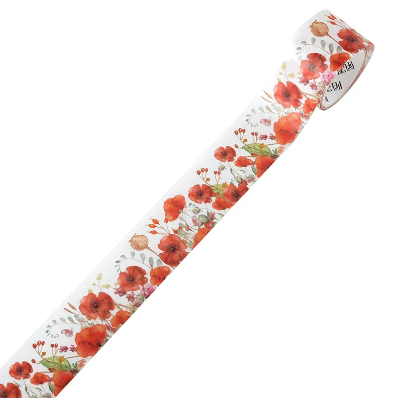 Benkyo Studio // Vintage Botanical Floral Washi Tape