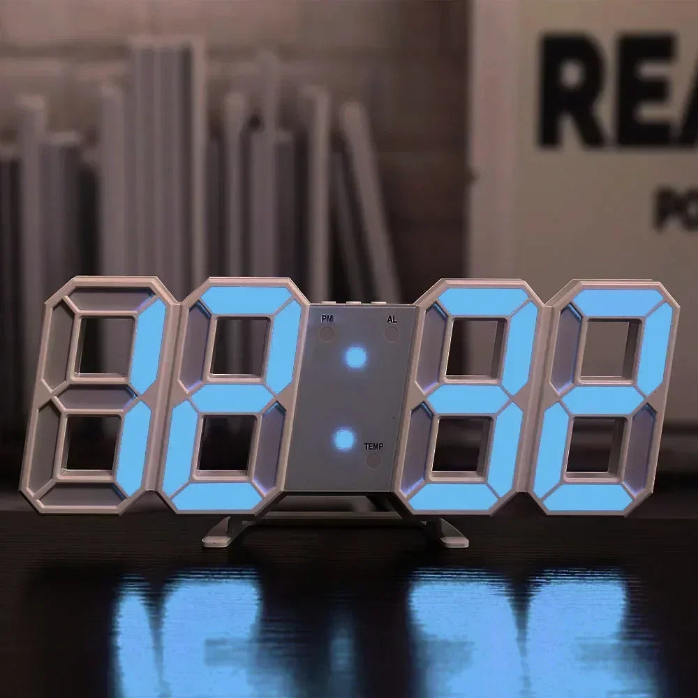 Benkyo Studio // 3D LED Digital Clock