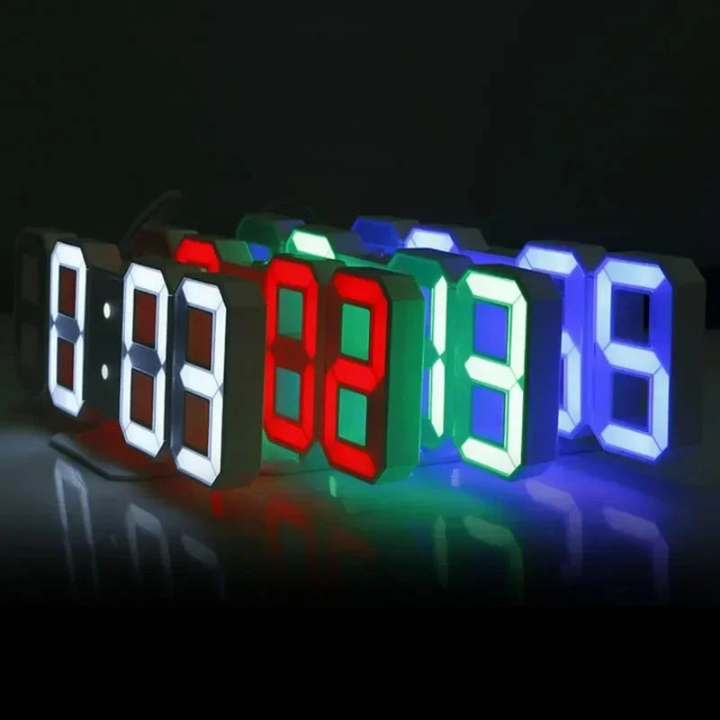 Benkyo Studio // 3D LED Digital Clock
