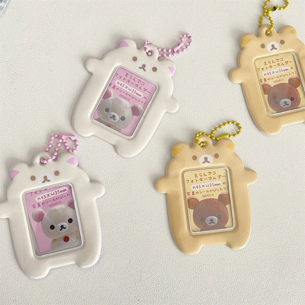 Benkyo Studios // Chibi Bear Photoholder/Bag Strap