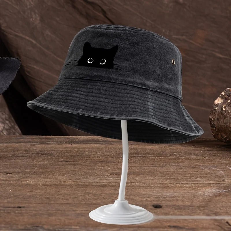 Benkyo Studios // Kuroneko Series | Kuro-chan Bucket Hat