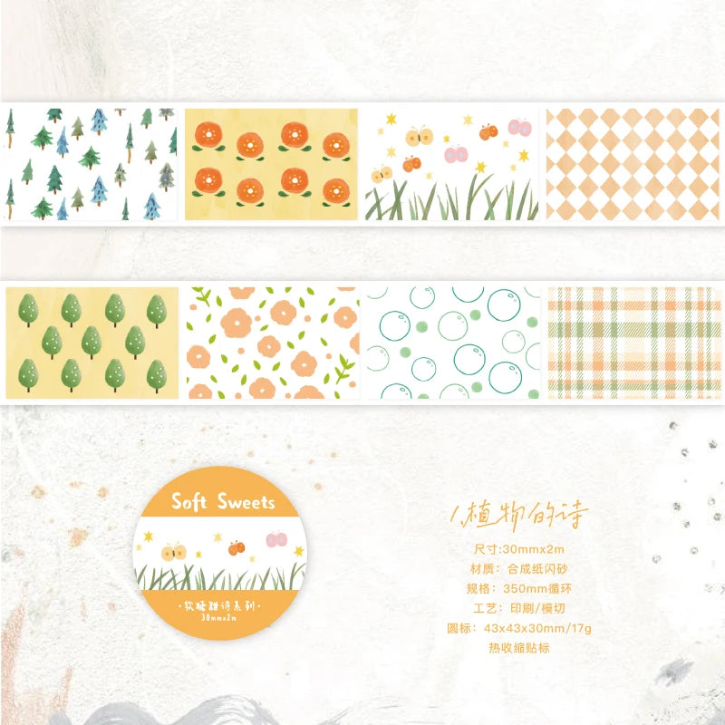 Benkyo Studio // Soft Sweets Washi Portfolio