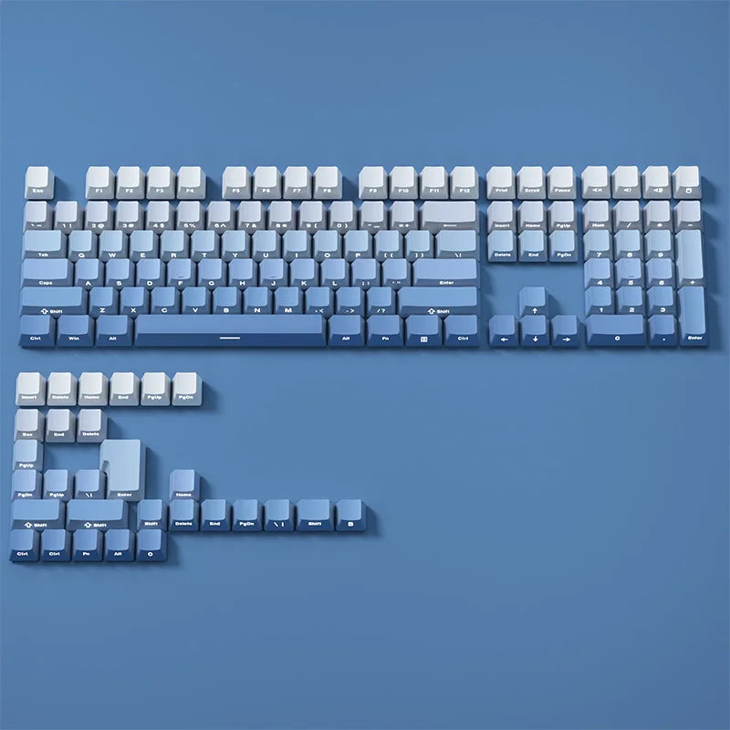 Benkyo Studio // Matte Gradient Keycaps (130 Key)
