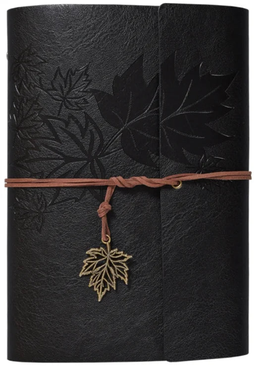 Benkyo Studios // Japanese Maple Leatherbound Notebook