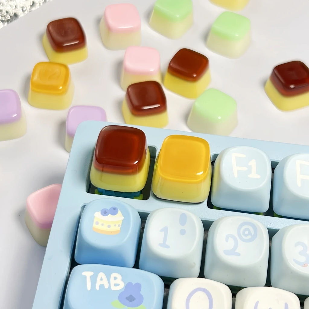 Benkyo Studio // Japanese Pudding Keycaps