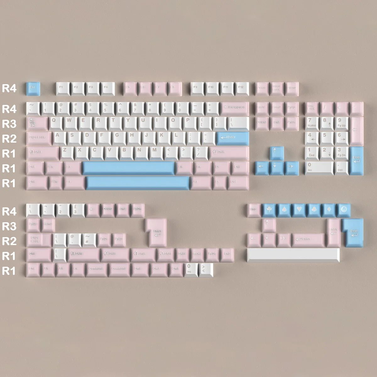 Benkyo Studio // Peachy TS Keycaps