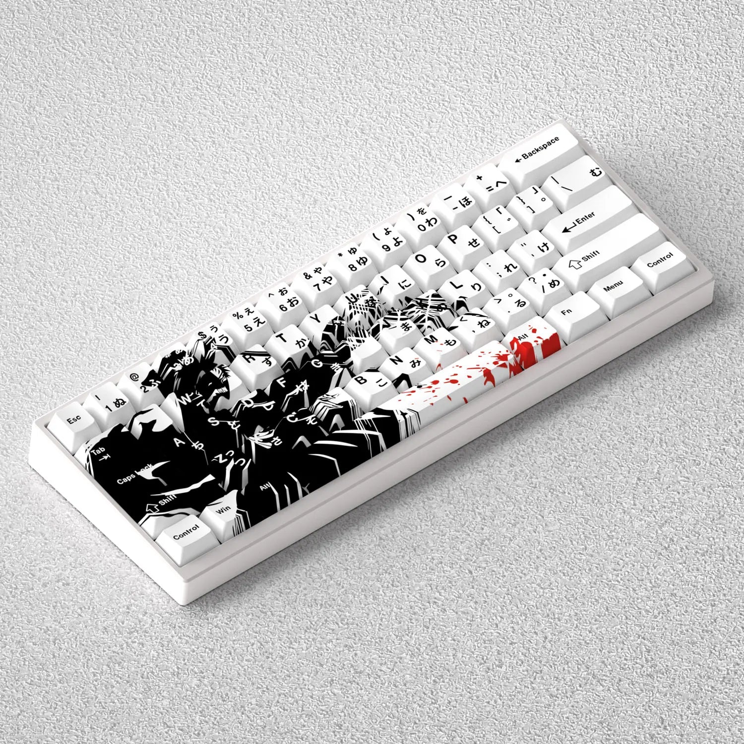 Benkyo Studio // Handpainted Ichigo Keycaps (73 key)
