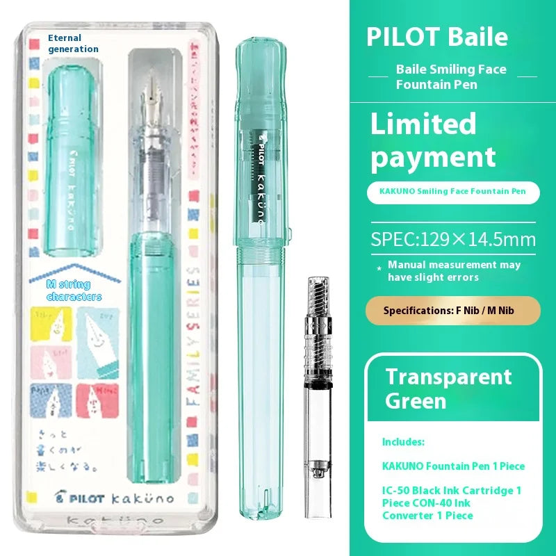 Benkyo Studios // Pilot Kakuno Premium Fountain Pens