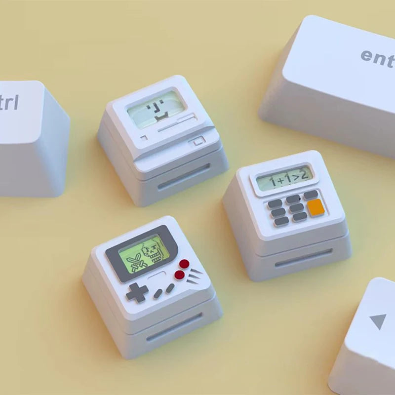 Benkyo Studio // Retro Console Keycaps (3-pack)