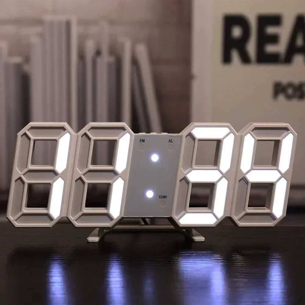 Benkyo Studio // 3D LED Digital Clock