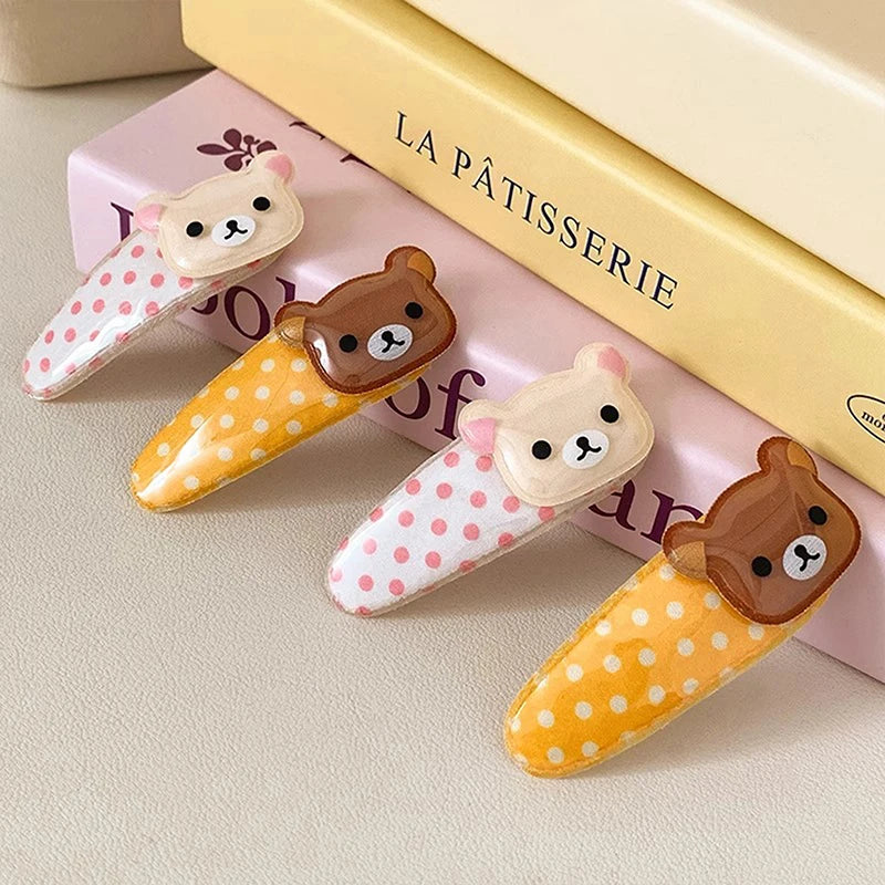 Benkyo Studios // Chibi Bear Hair clips