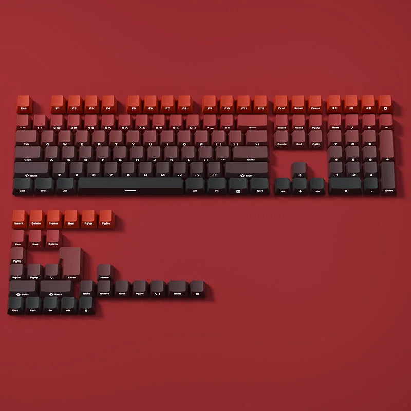 Benkyo Studio // Matte Gradient Keycaps (130 Key)