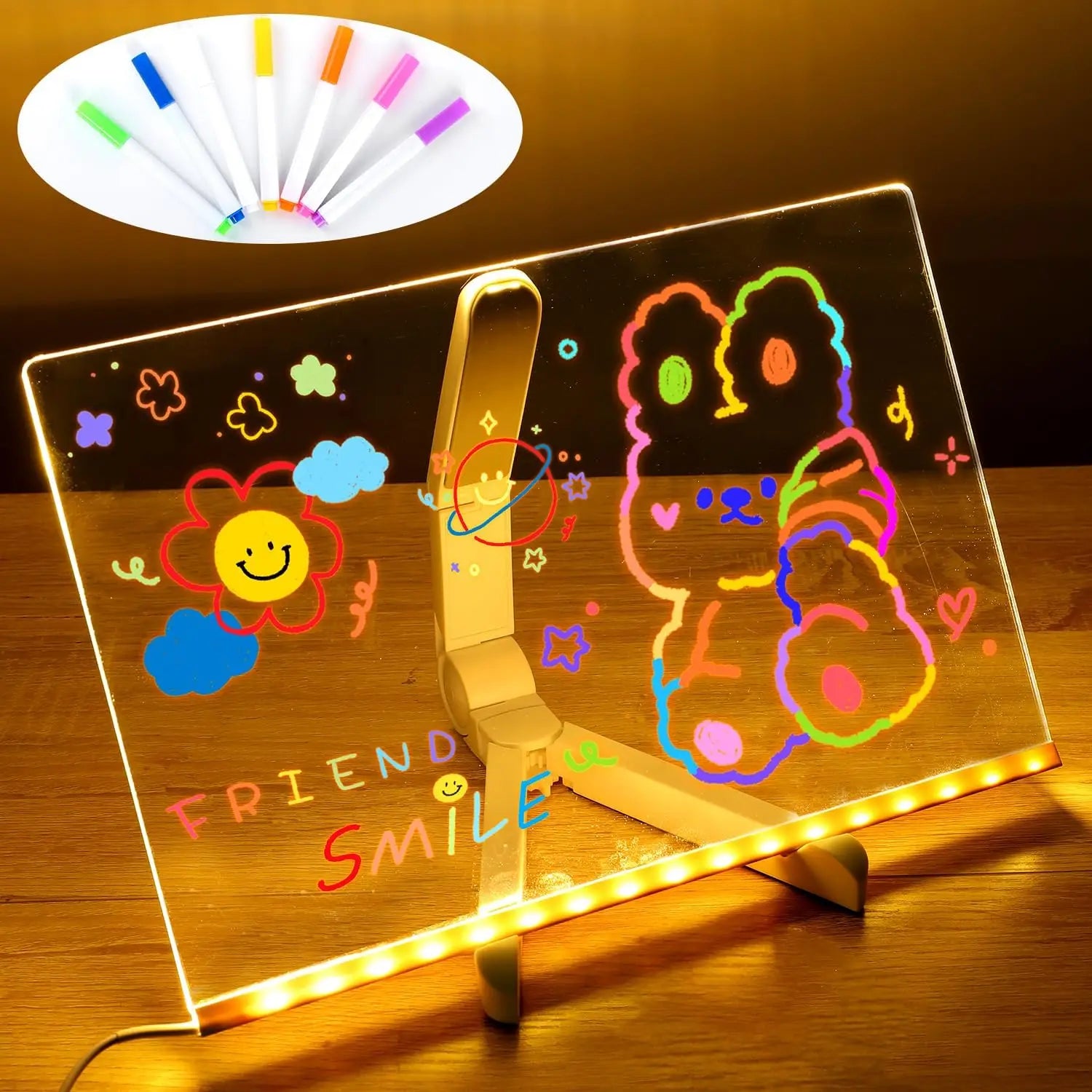 Benkyo Studio // LED DIY Message Board