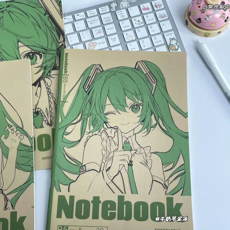 Benkyo Studio // Miku Notebook