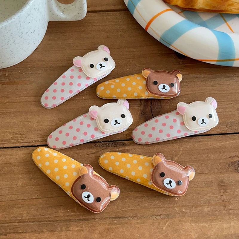 Benkyo Studios // Chibi Bear Hair clips